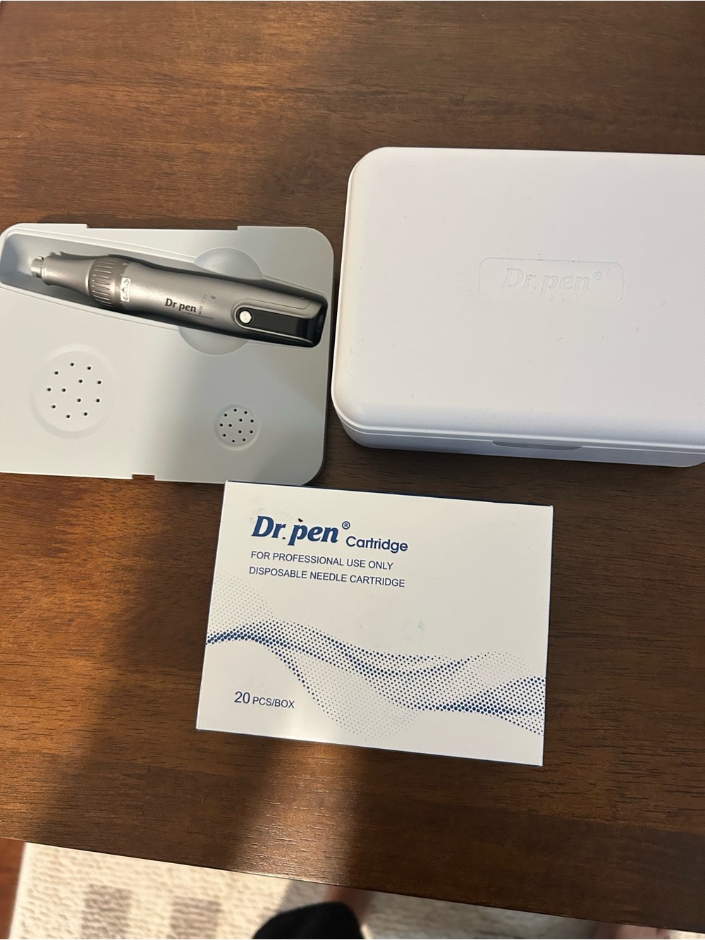 Dr. Pen m8 Silver Microneedling Pen Kit with plus extra needles
